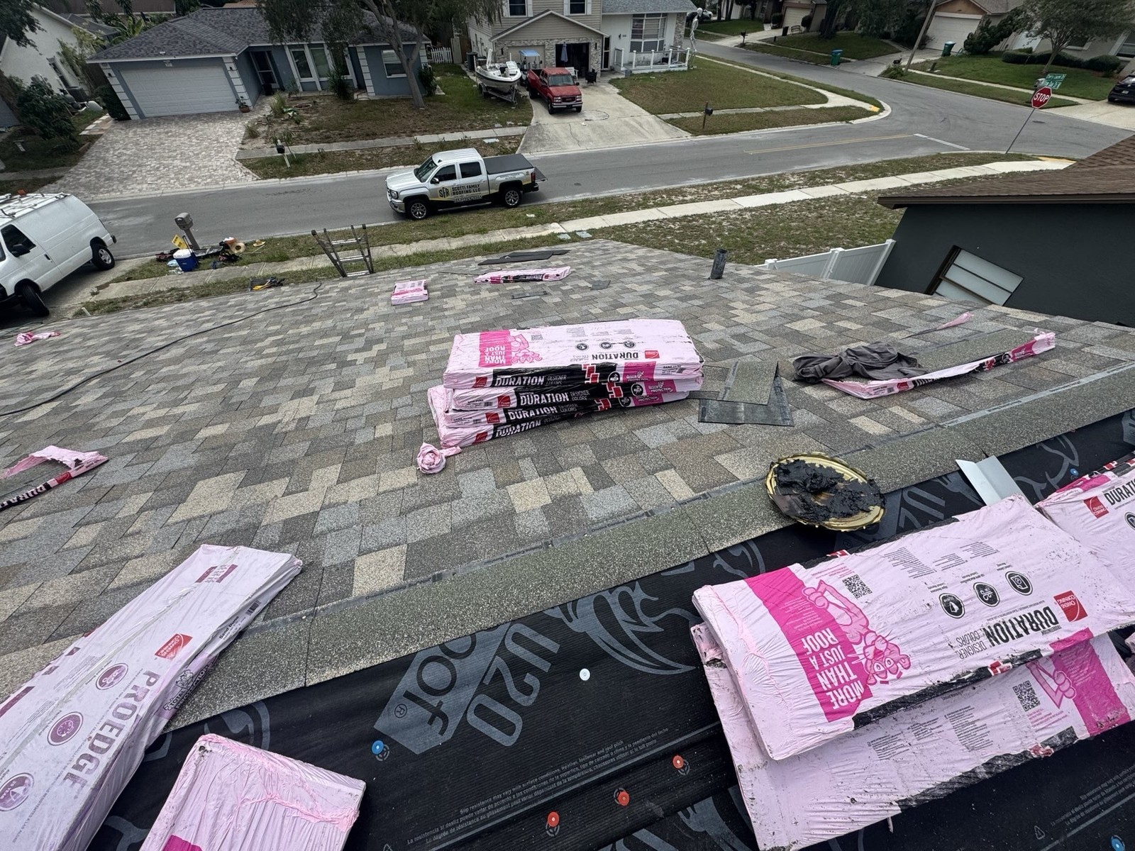 Owens Corning Duration shingle reroof in Palm Harbor, FL