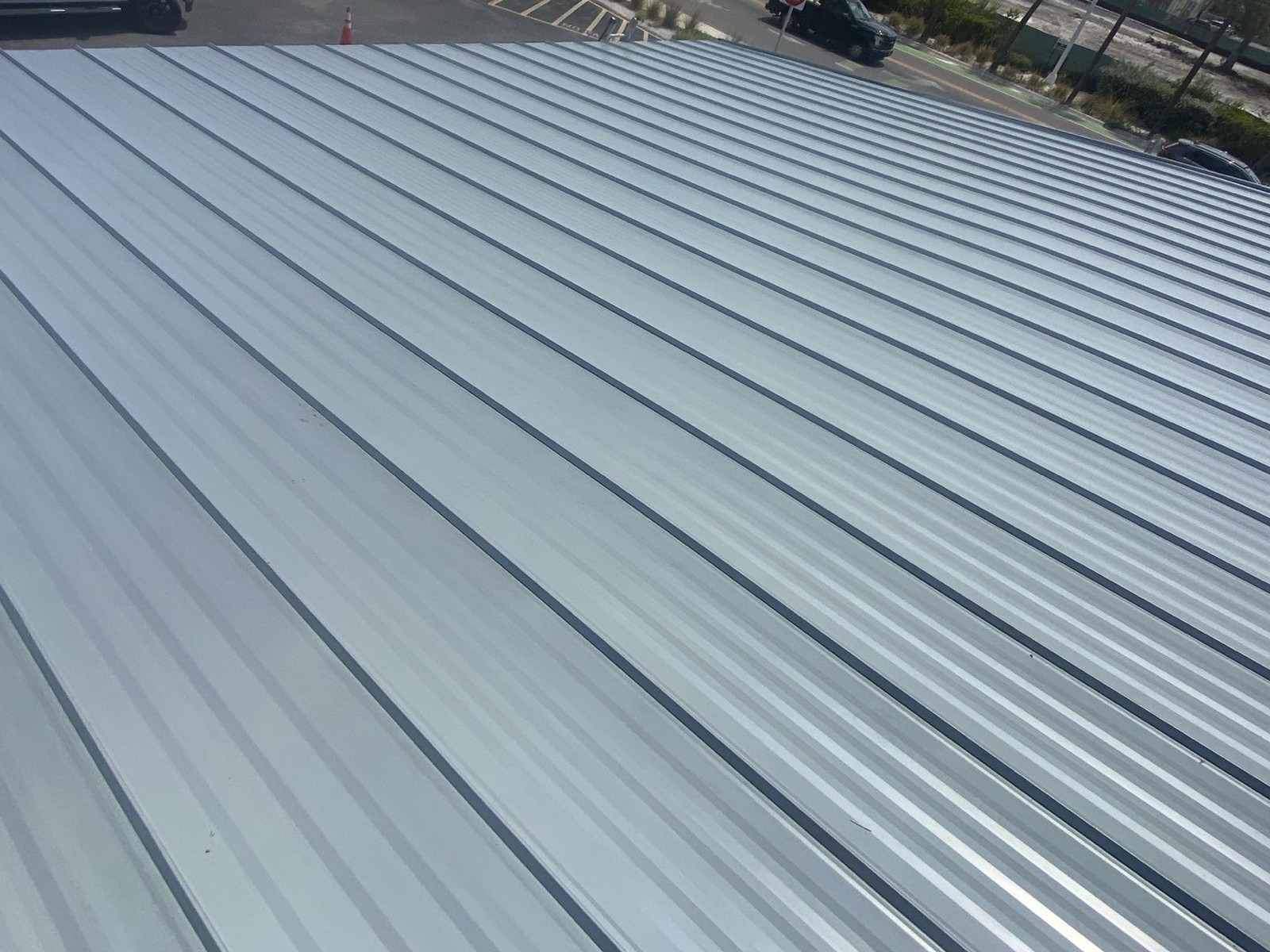 Commercial metal roof replacement completed in Holmes Beach FL