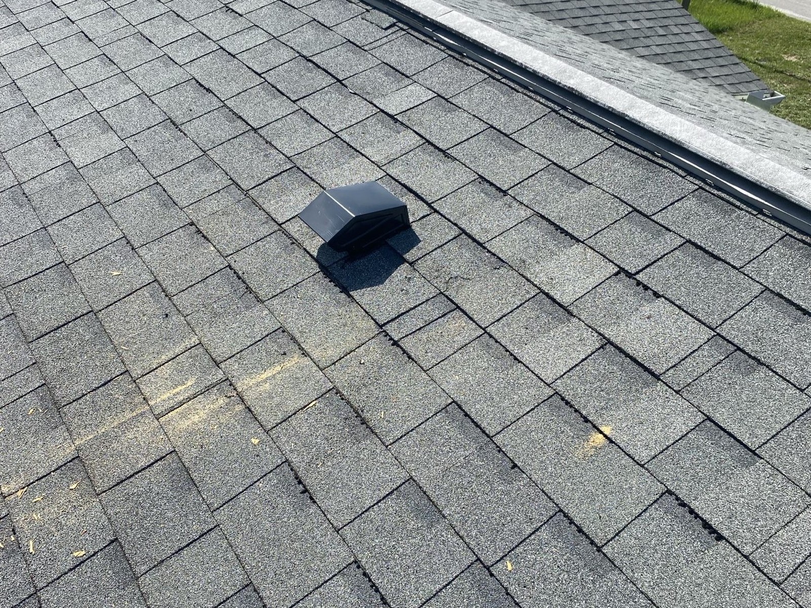 Resealed roof vent on an architectural shingle roof in Dunnellon, FL